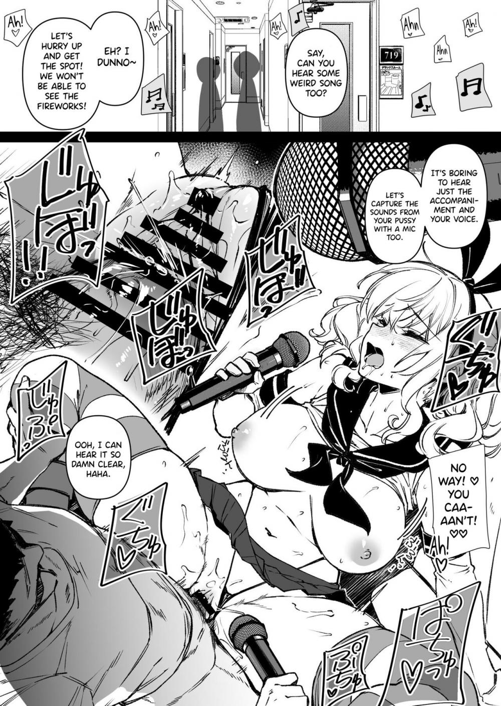 Hentai Manga Comic-Shitsuren Kashima to Karaoke H & Skeb Matome-Read-8